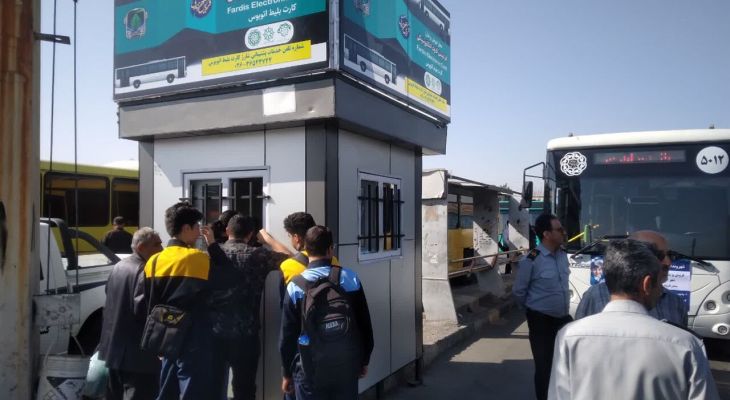 از ناوگان اتوبوس برقی فردیس رونمایی شد