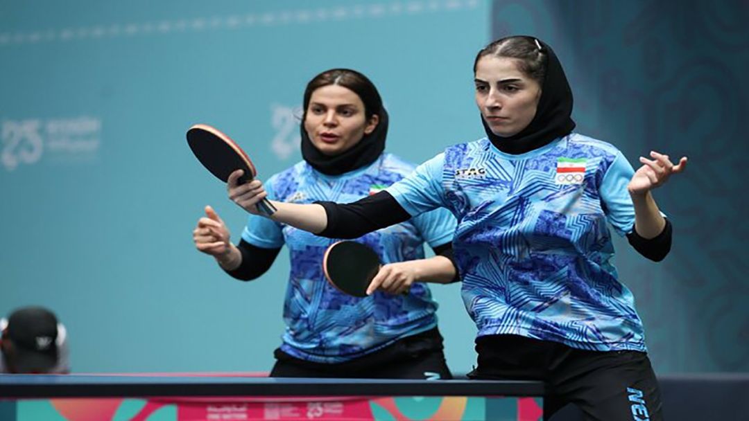 قهرمانی تیم پینگ‌پنگ زنان ایران در بازی‌های کشور‌های‌اسلامی