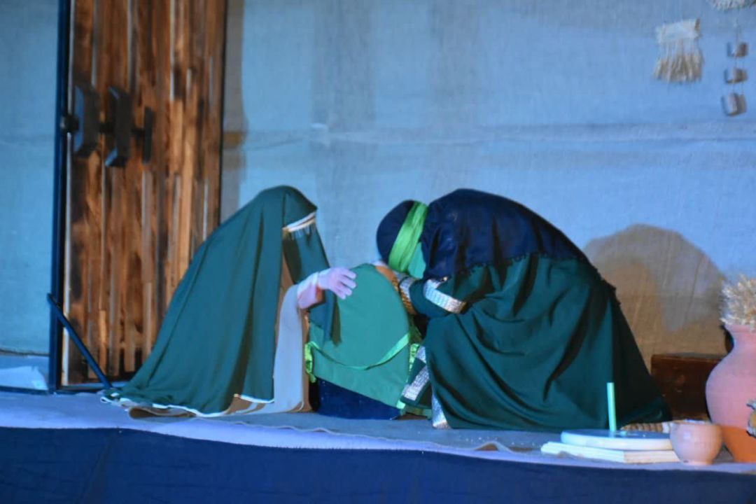 اجرای نمایش مذهبی «از بغض تا چاه»